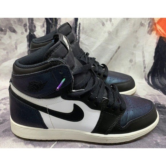 Nike Air Jordan Retro 1 All Star Game ASG Chameleon Size 6.5 Y Green - Picture 2 of 12